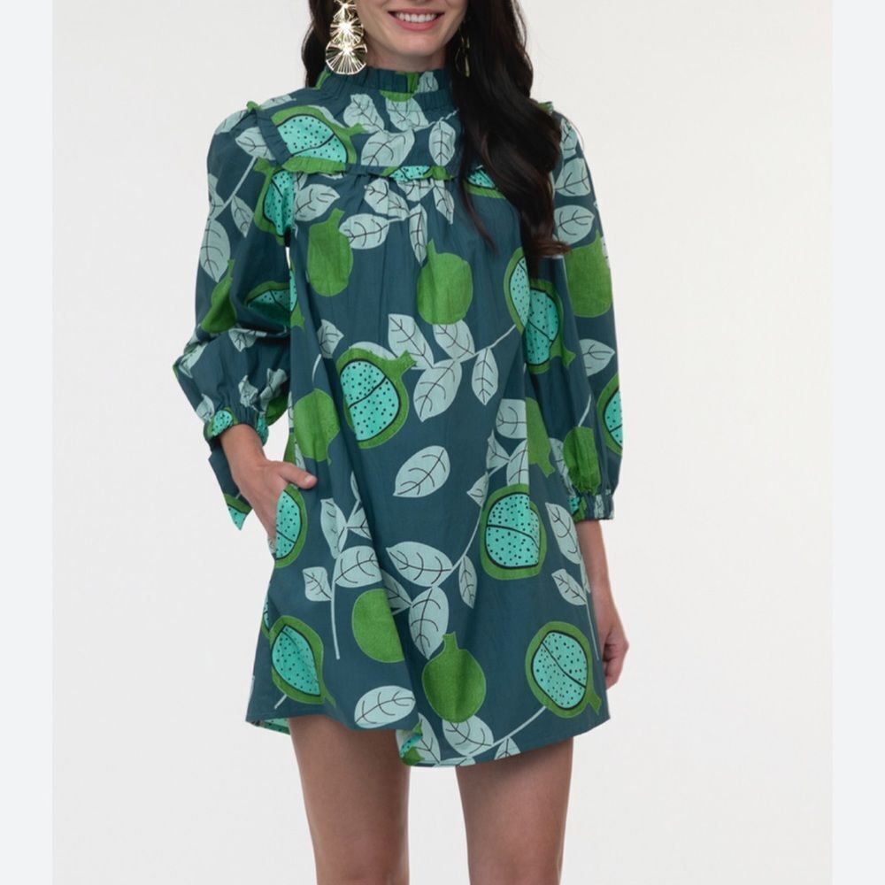 Olivia James The Label Emma Dress, Pomegranate-J13